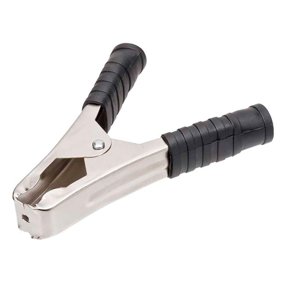 Garra Jacare Bateria Grande 100a - 10,5 Cm - Preta