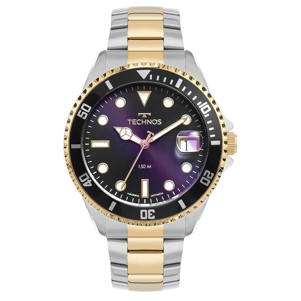 Relógio Technos Masculino Acqua Bicolor - 2415dx/1p 2415dx/1p