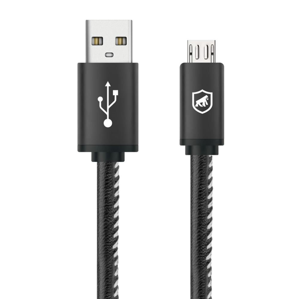 Cabo Turbo Militar - 1,5M - Micro USB V8 - Gshield