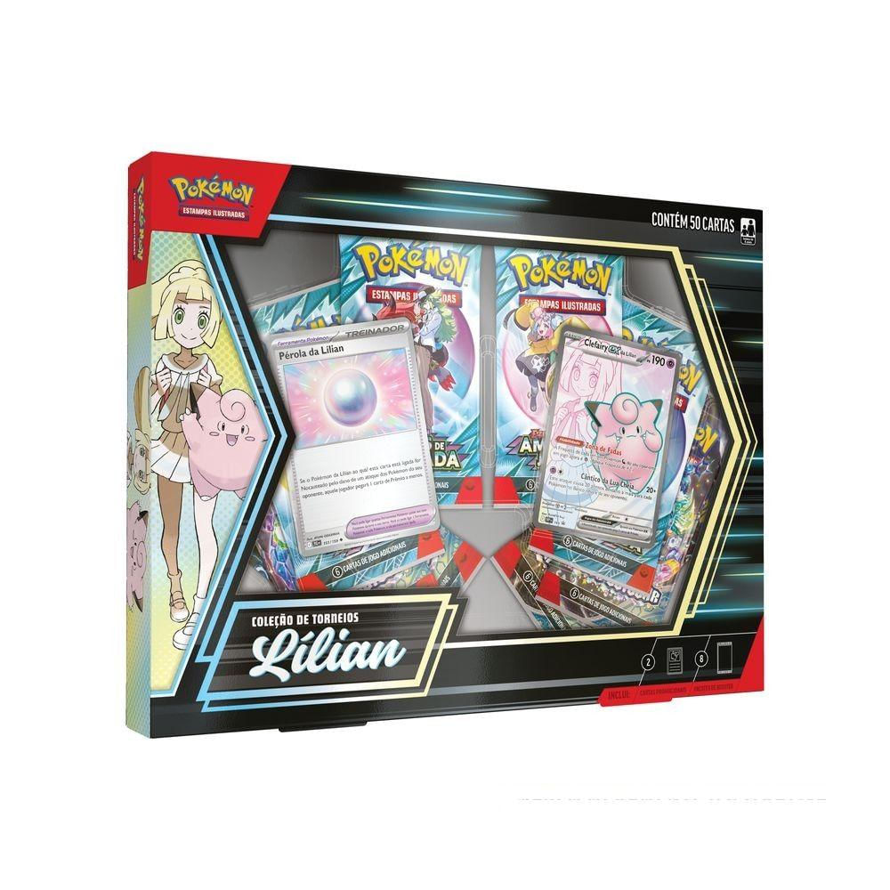 Pokémon Box Coleção Torneios Lilian - Copag