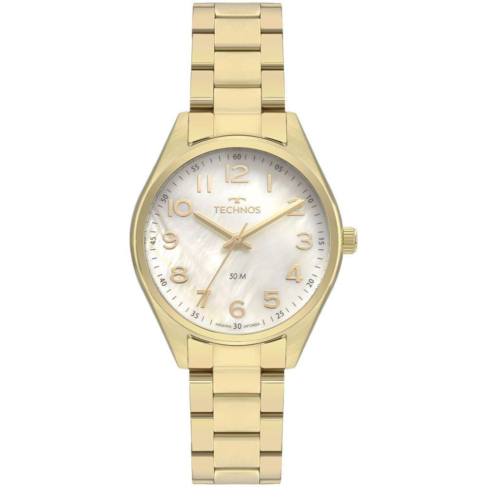 Relógio Technos Feminino Boutique Dourado - 2036mlas-4x 2036mlas-4x