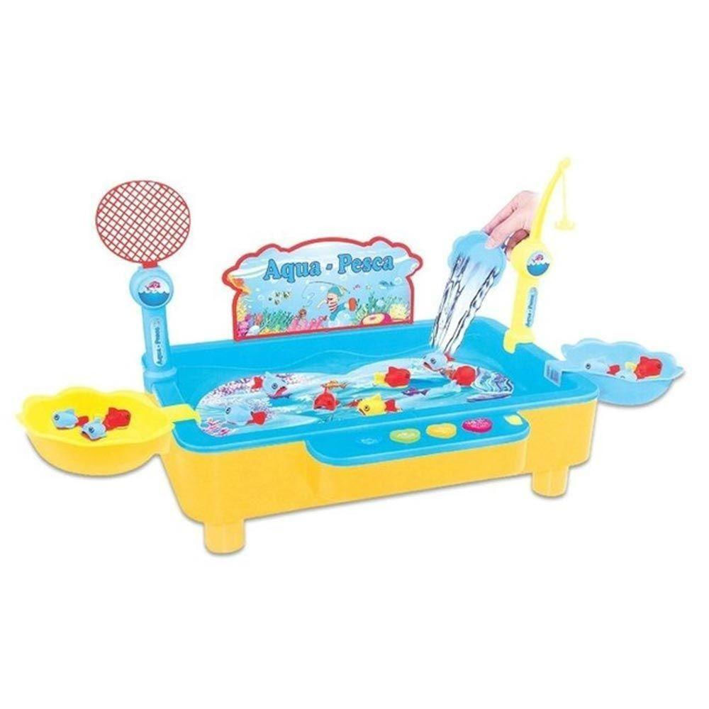 Brinquedo Jogo De Pescar Aqua Pesca Infantil - Fenix