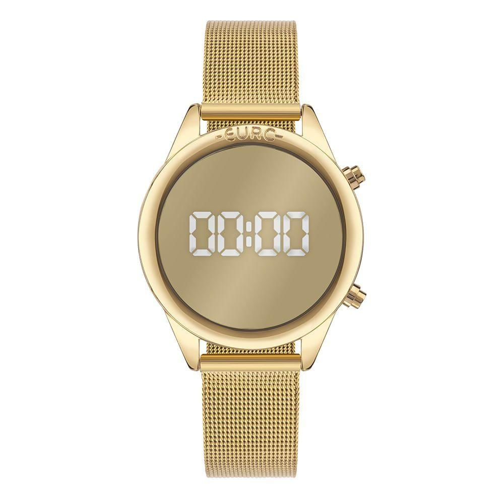 Relógio Euro Feminino Fashion Fit Reflexos Dourado - Euds8054aa-4d Euds8054aa-4d