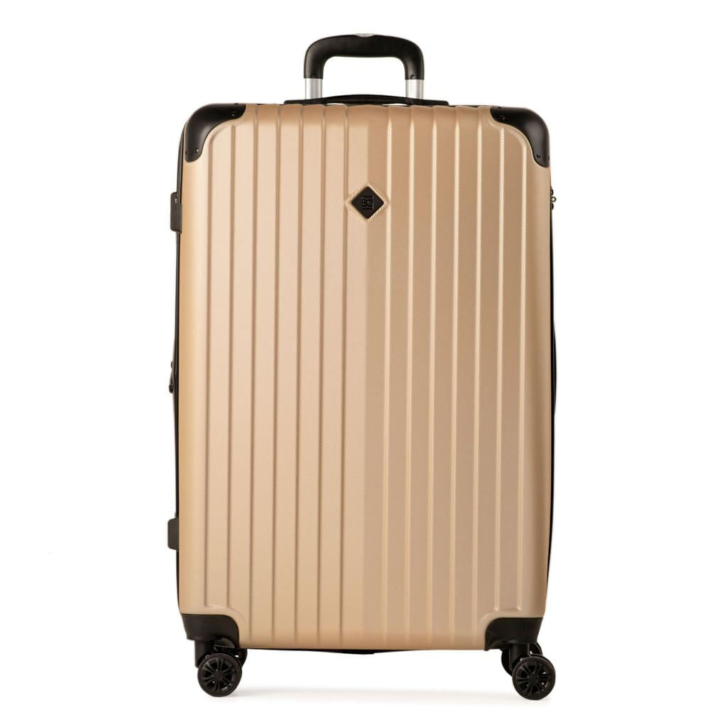 Mala de Viagem Grande 32Kg ABS 4 Rodas Turquia II Champagne
