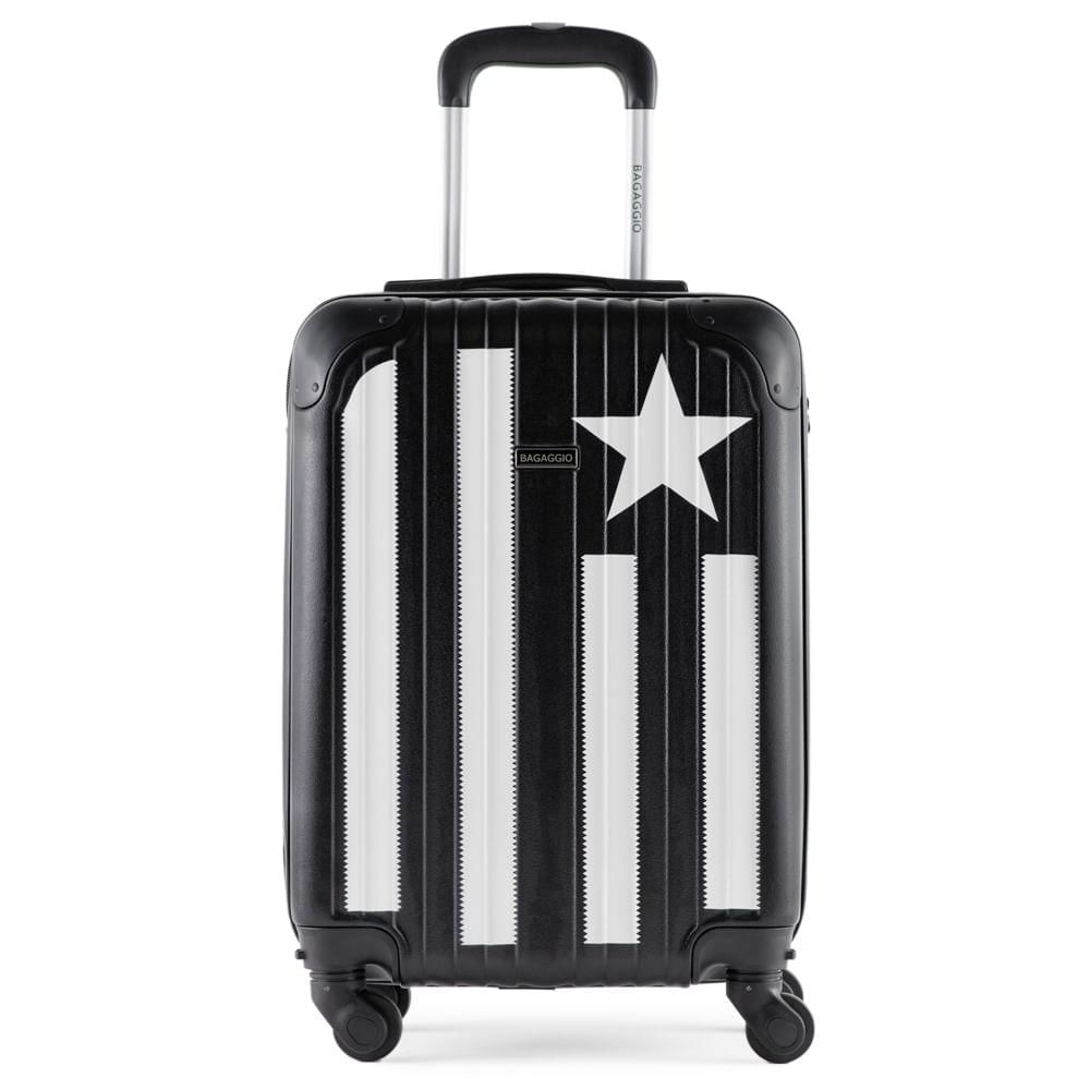 Mala de Viagem Botafogo de Bordo 10 Kg ABS Oficial Preta