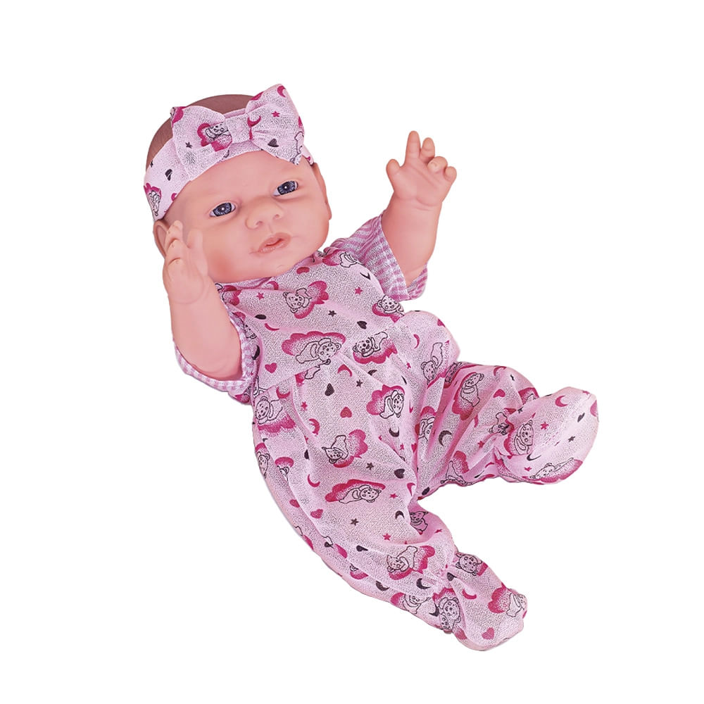 Boneca Pepita Milk Sons de Bebê