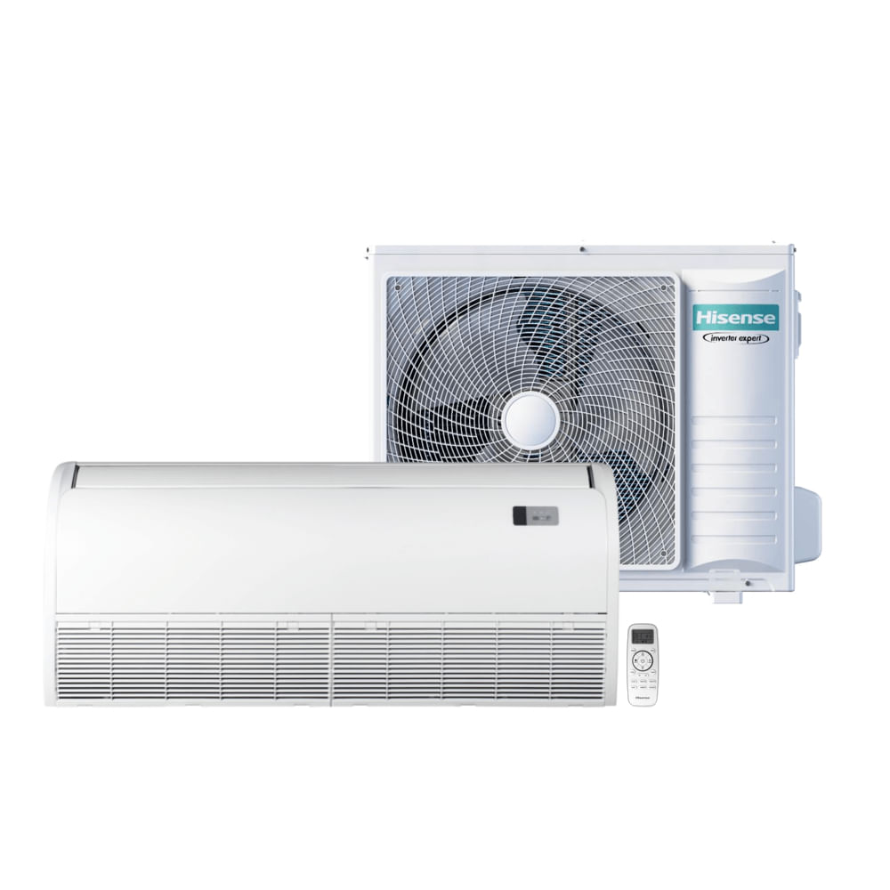 Ar Condicionado Split Piso Teto Inverter Hisense Wi-Fi 36000 BTU/h Frio Monofásico AUW-36T4RKC – 220 Volts