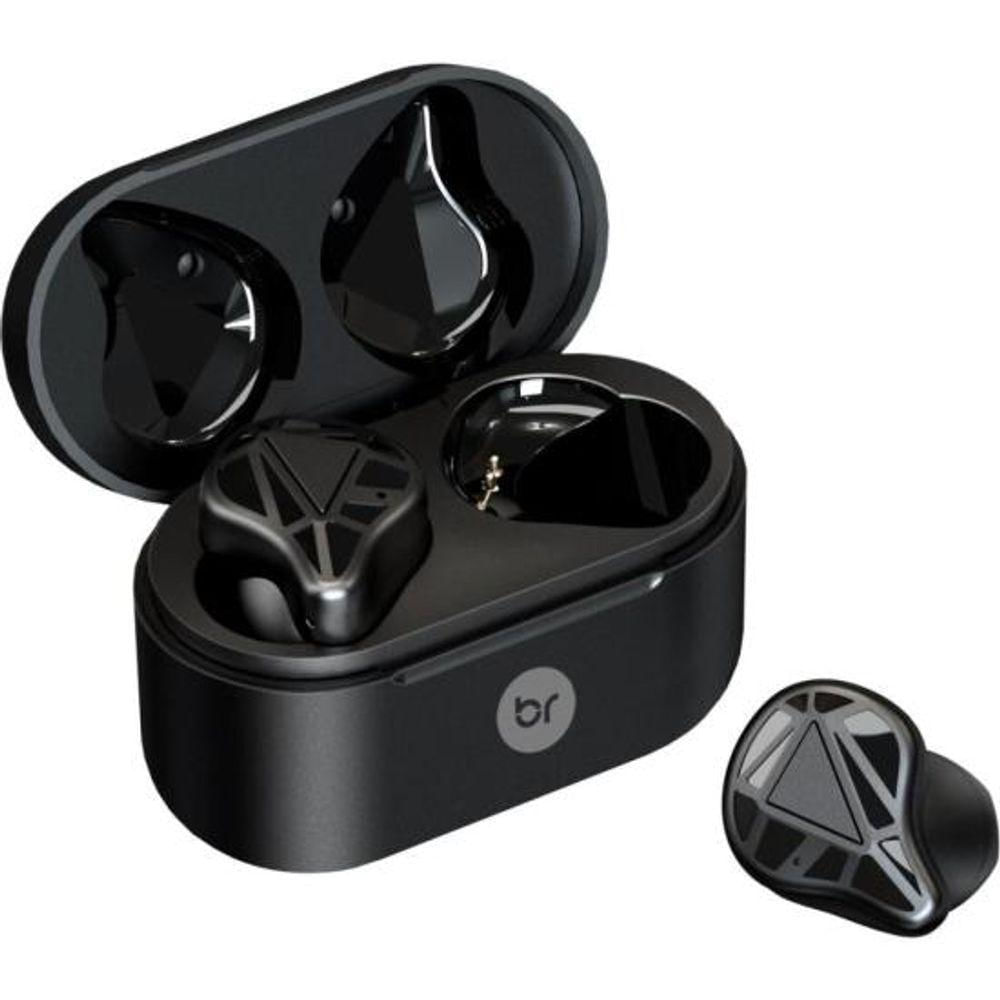 Fone De Ouvido Bright Black Sound Ii Bluetooth Preto [f002]