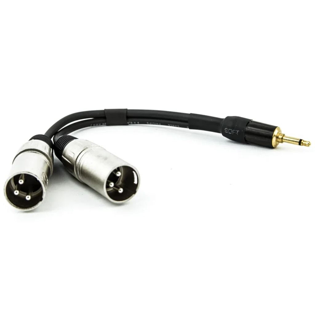 Cabo P2 Mono para 2 XLR Macho 8 Metros