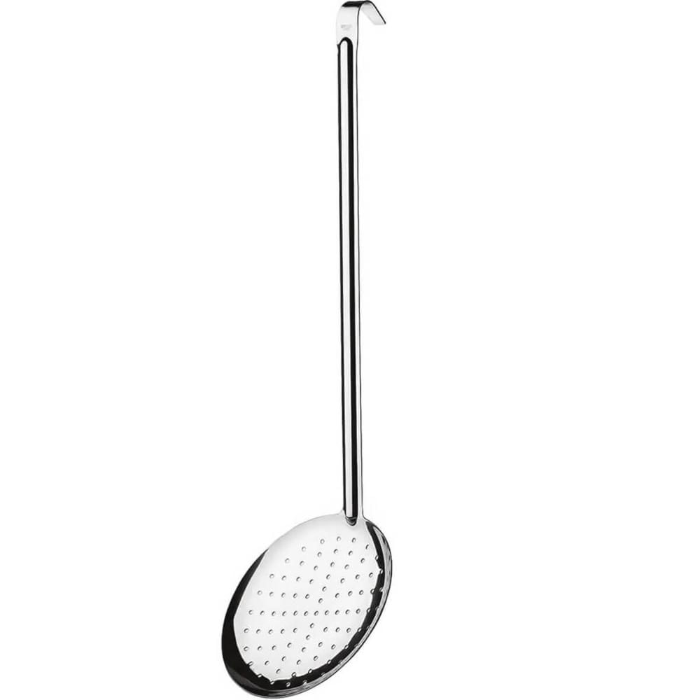 Kit 12 Escumadeiras para Restaurantes Lancherias Aço Inox 43cm Fritura Pastel Cozinha Industrial