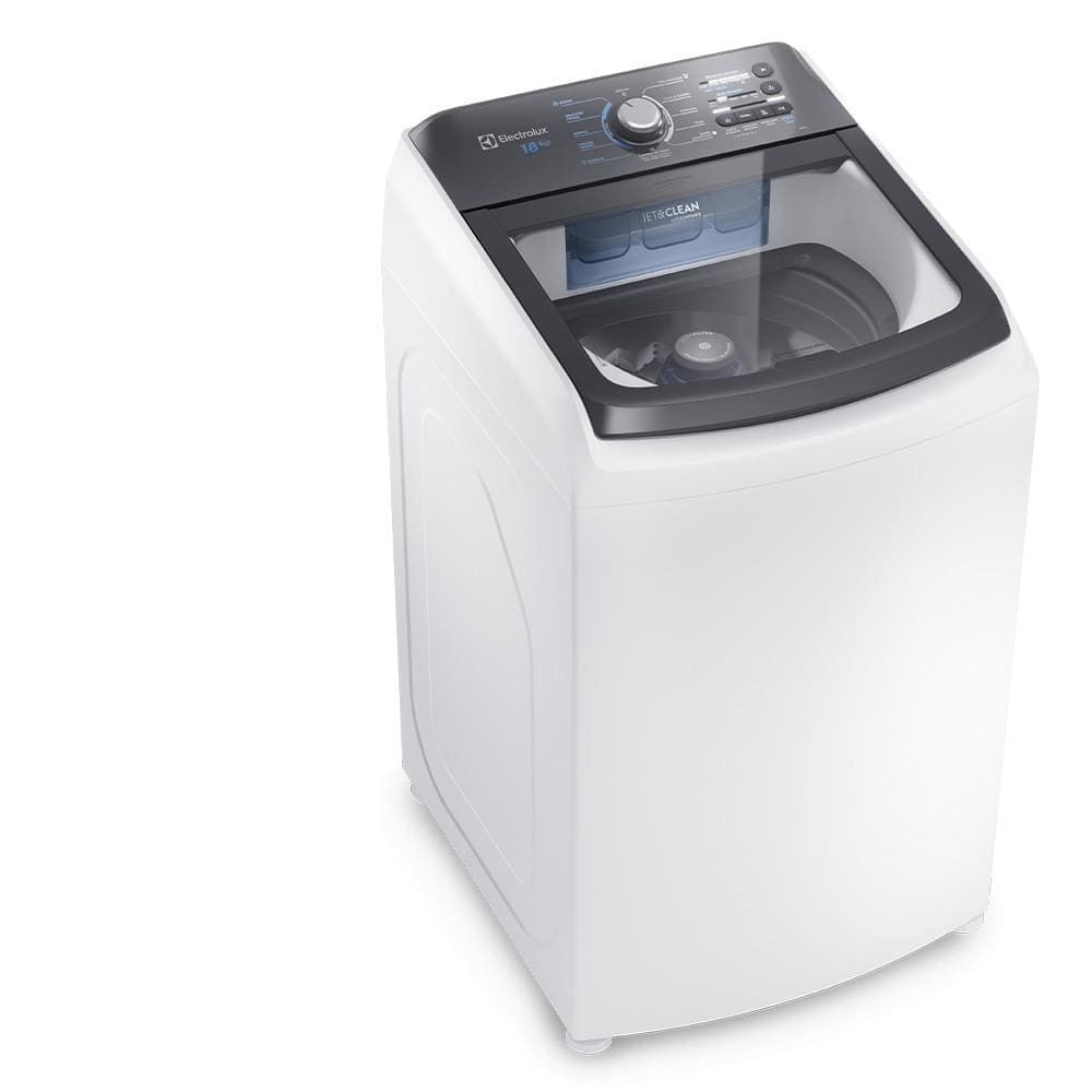 Lavadora de Roupas Electrolux Efficient LEE15 14,5kg com Cesto Inox, Filtro de Fiapos e Tecnologia JeteClean