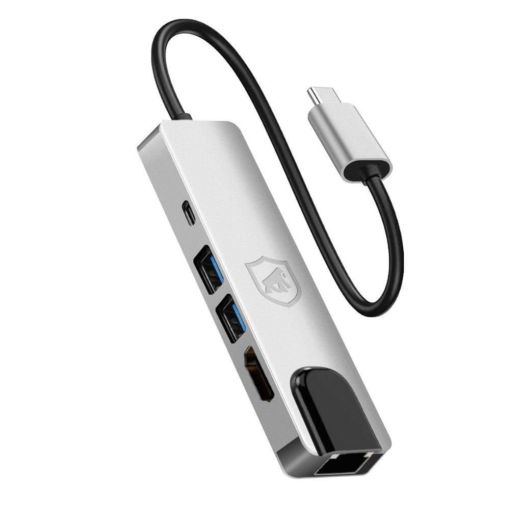 Adaptador Hub 5 em 1 HDMI para Tipo C - Gshield