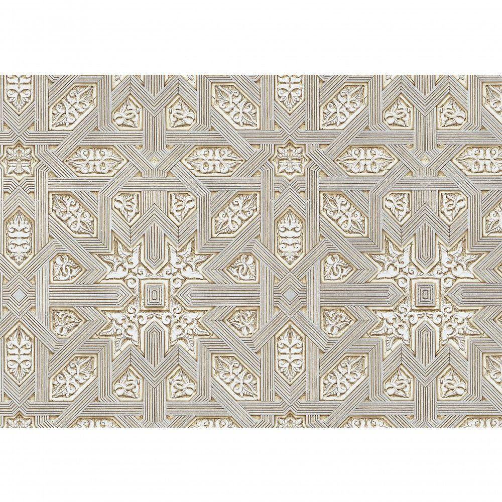 Papel De Parede Terra Gracia Carved Wood Desert Gold 831223 Terra Gracia 831223
