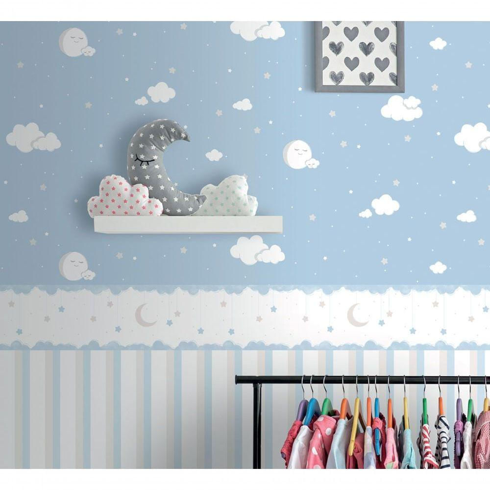 Faixa De Parede Lullaby 2411 - Tam 5m X 16cm (c X A)