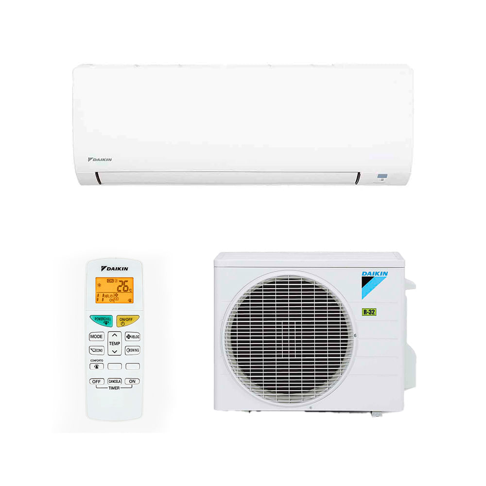 Ar Condicionado Split Hi Wall Full Inverter Daikin 12.000 Btus Frio 220v R-32
