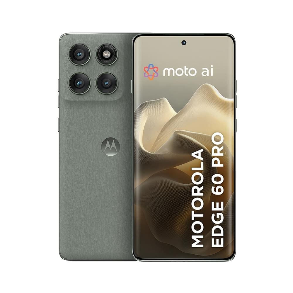 Smartphone Motorola Edge 60 Pro 5G Cinza 512GB, 12GB RAM + 12GB Ram Boost, Tela 6.7