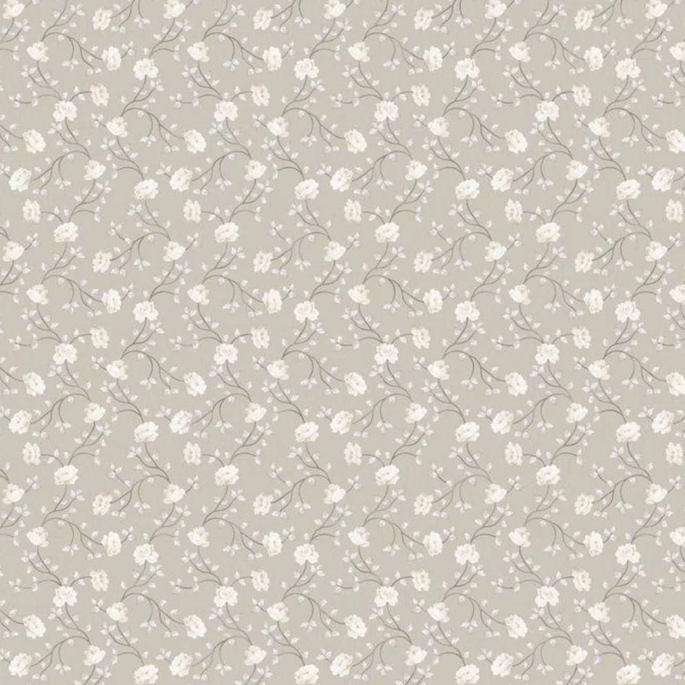 Papel De Parede Hana Floral Cinza 1905-3