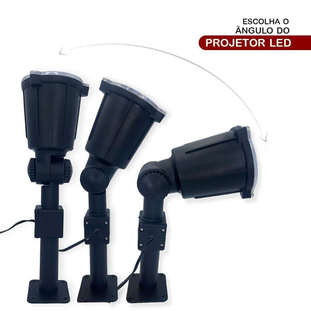 Projetor Led Natalino - Desenhos Laser Bivolt Jardim