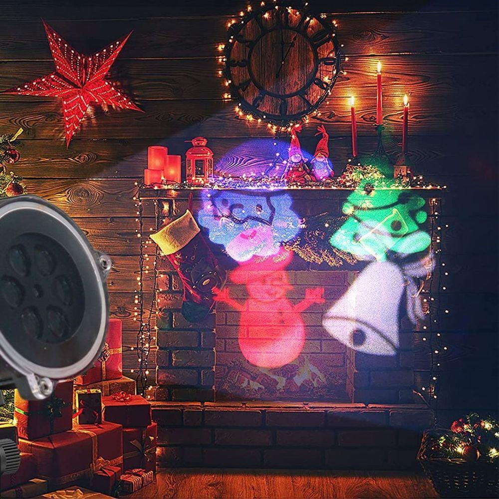 Projetor Led Natalino - Desenhos Laser Bivolt Jardim