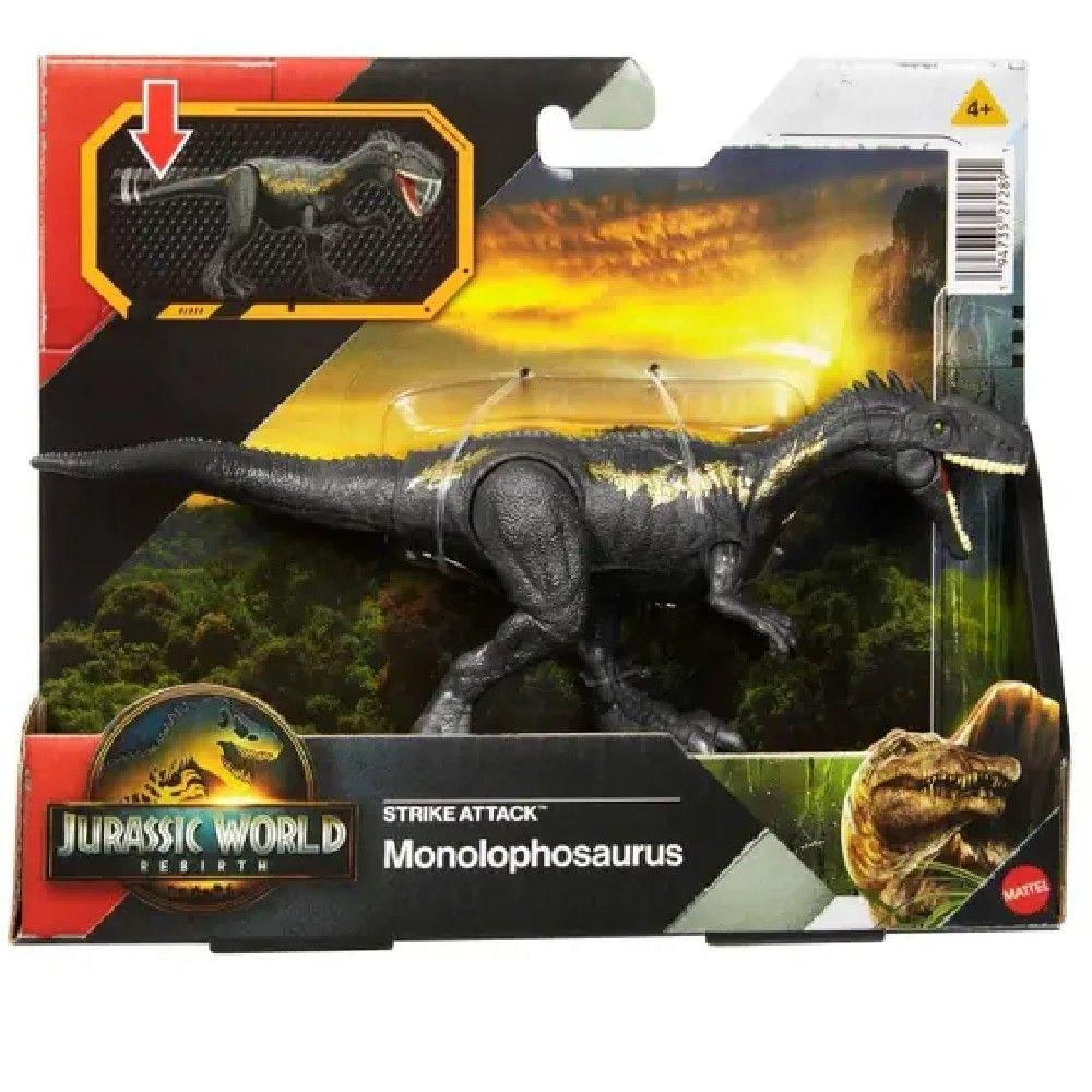 Jurassic World Manada Perigosa Monolophosaurus - Mattel