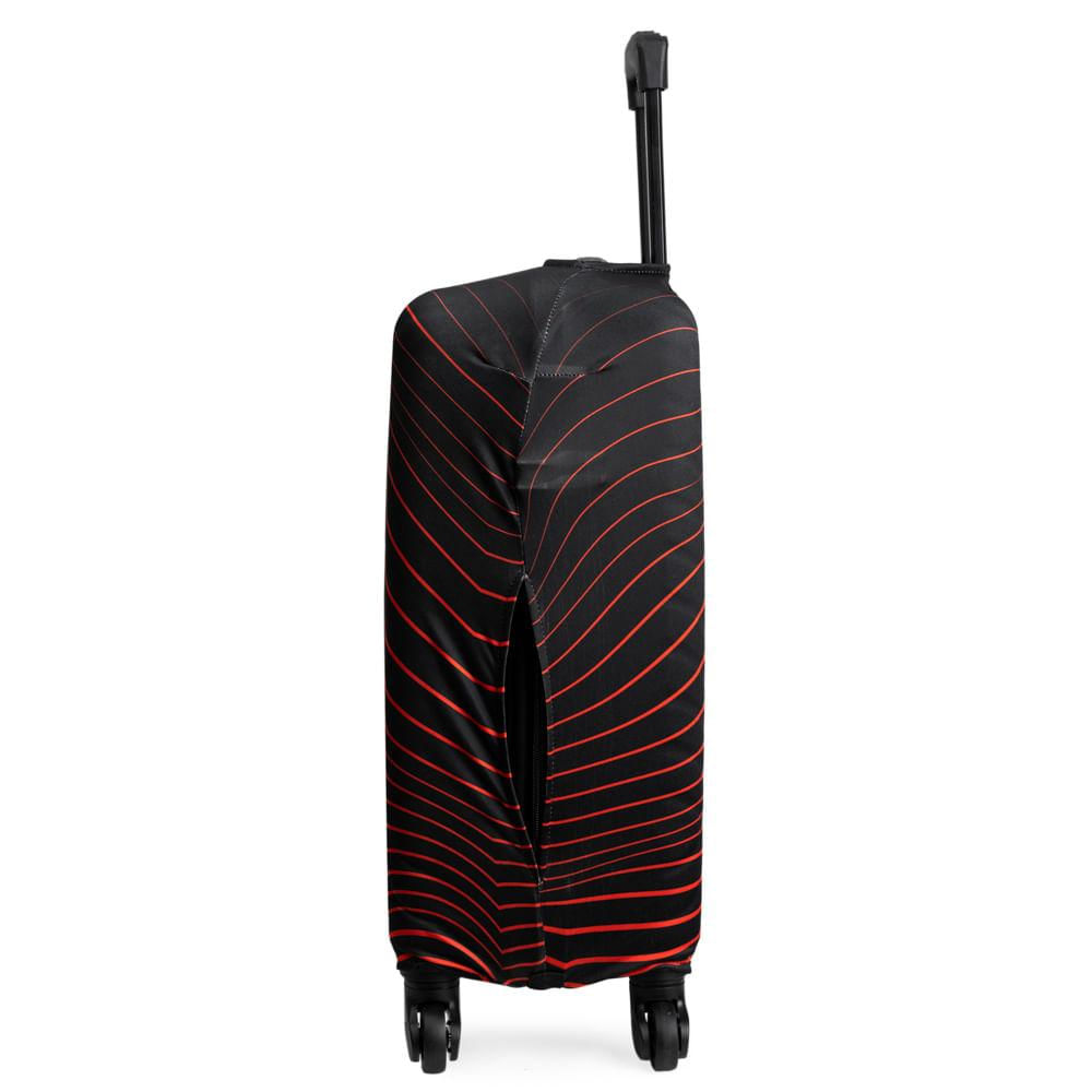 Capa de Mala Pequena Flamengo CRF Oficial Preta