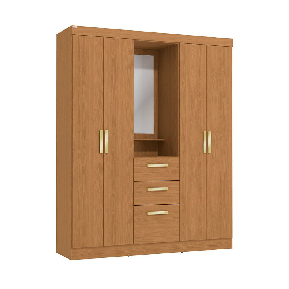 Guarda-Roupa 5 Portas 4 Gavetas Kappesberg Capelinha - R591
