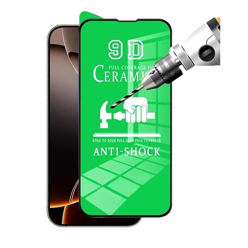 Encontraproduto.com.br - Película Cerâmica 9d Compatível Com Iphone 15 Pro