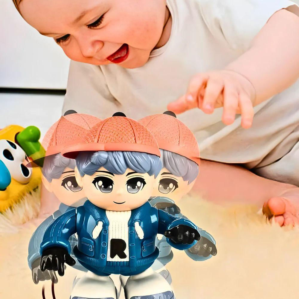 Brinquedo Dançante Infantil Balançando Com Luzes Led Música