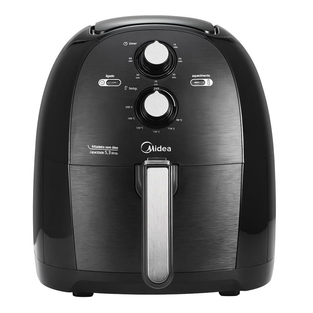 Fritadeira Air Fryer Midea Preta 5,3L 220V FRB50P2
