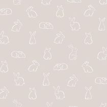 Papel De Parede Minime Infantil Bege 17146