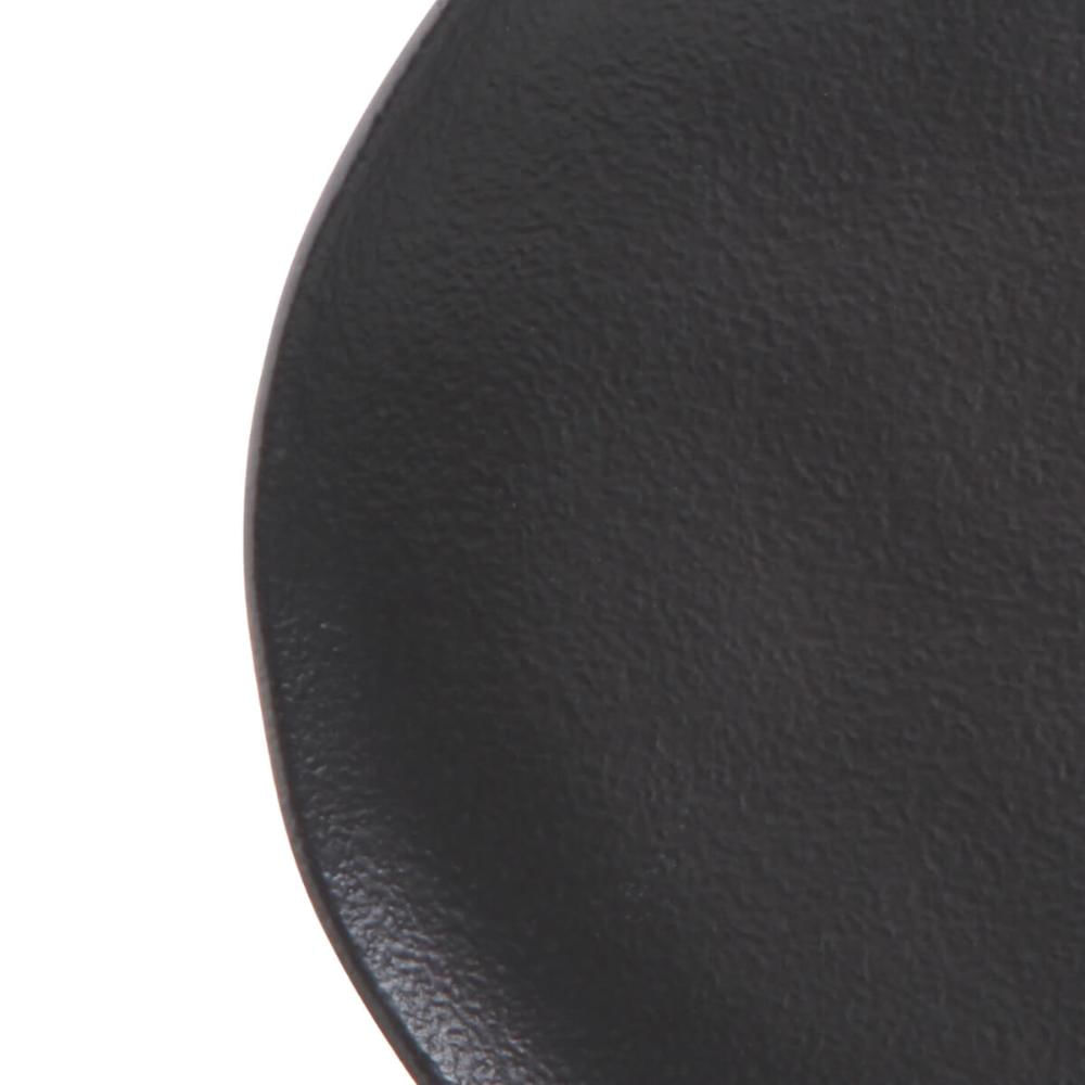 Encontraproduto.com.br - Jogo 4 Pratos para Sobremesa Orgânico Preto Cerâmica 19cm Porto Brasil Brownie Mousse