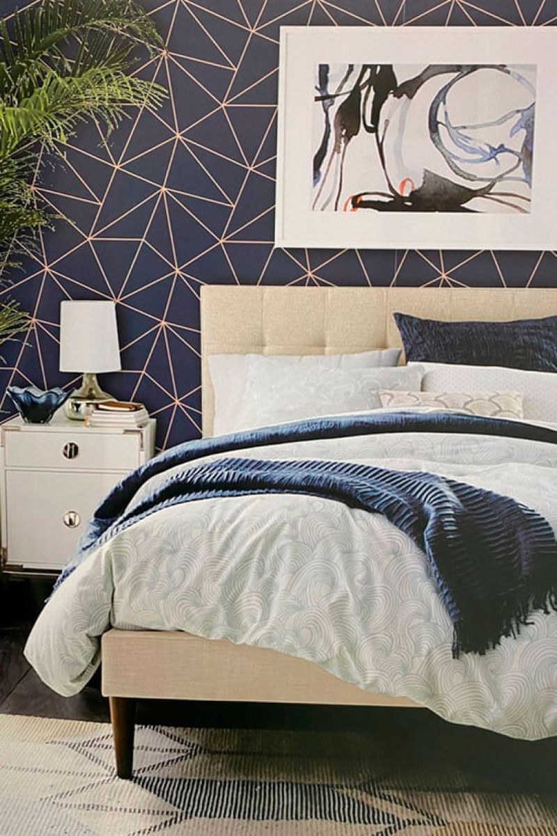 Papel de Parede Famous Scene Linhas Geométricas FSL096 - Rolo 10m x 0,53m