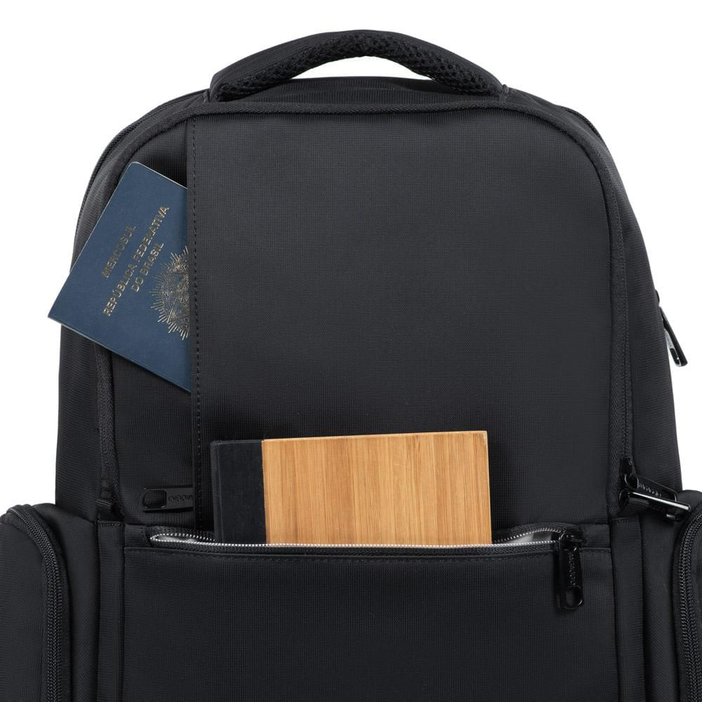 Encontraproduto.com.br - Mochila Executiva Para Notebook Royale Preta