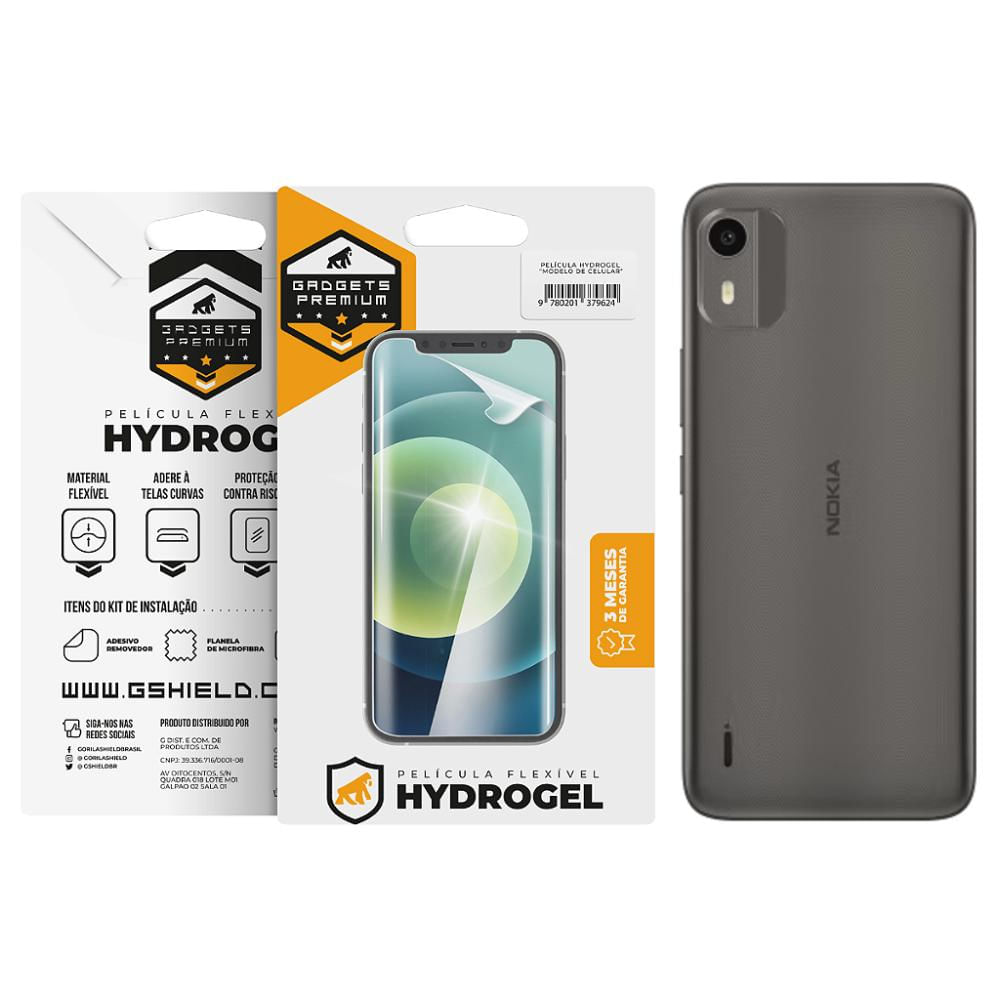 Película para Nokia C12 - Traseira Hydrogel HD- Gshield