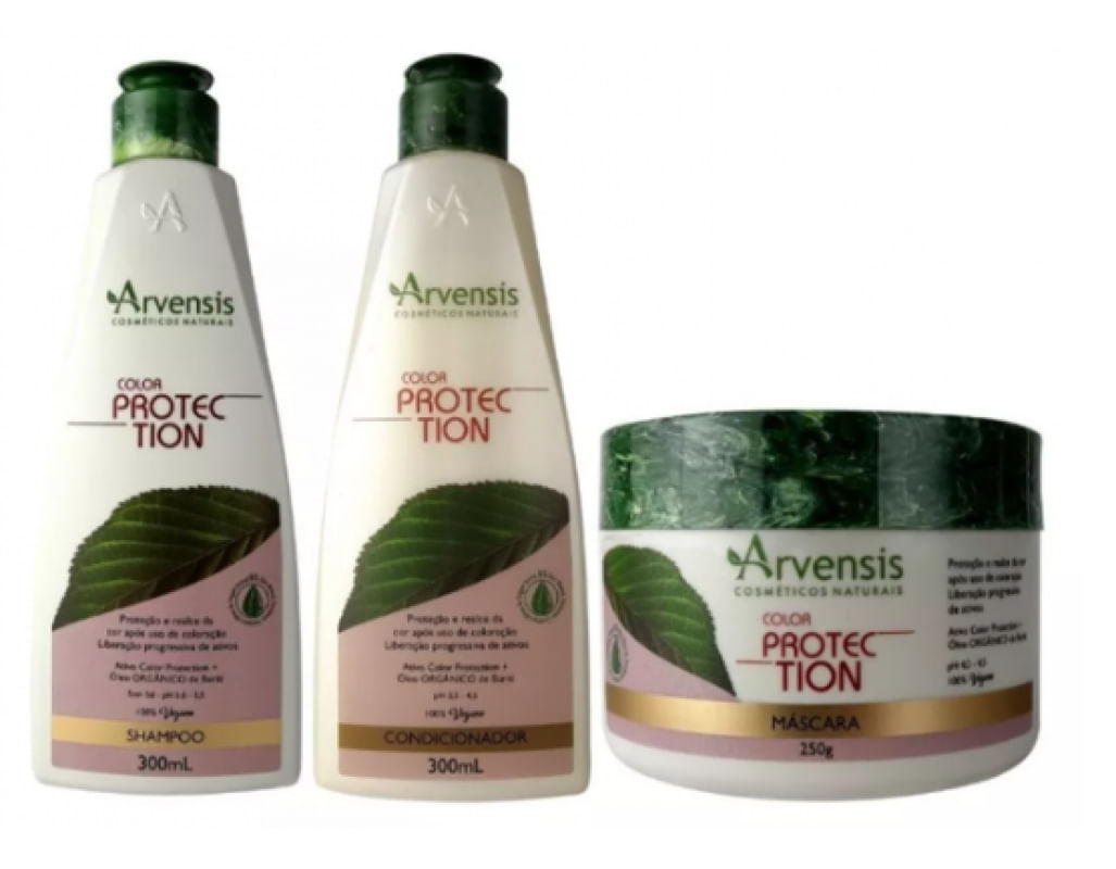 Kit Arvensis Color Protection Shampoo Condicionador Mascara