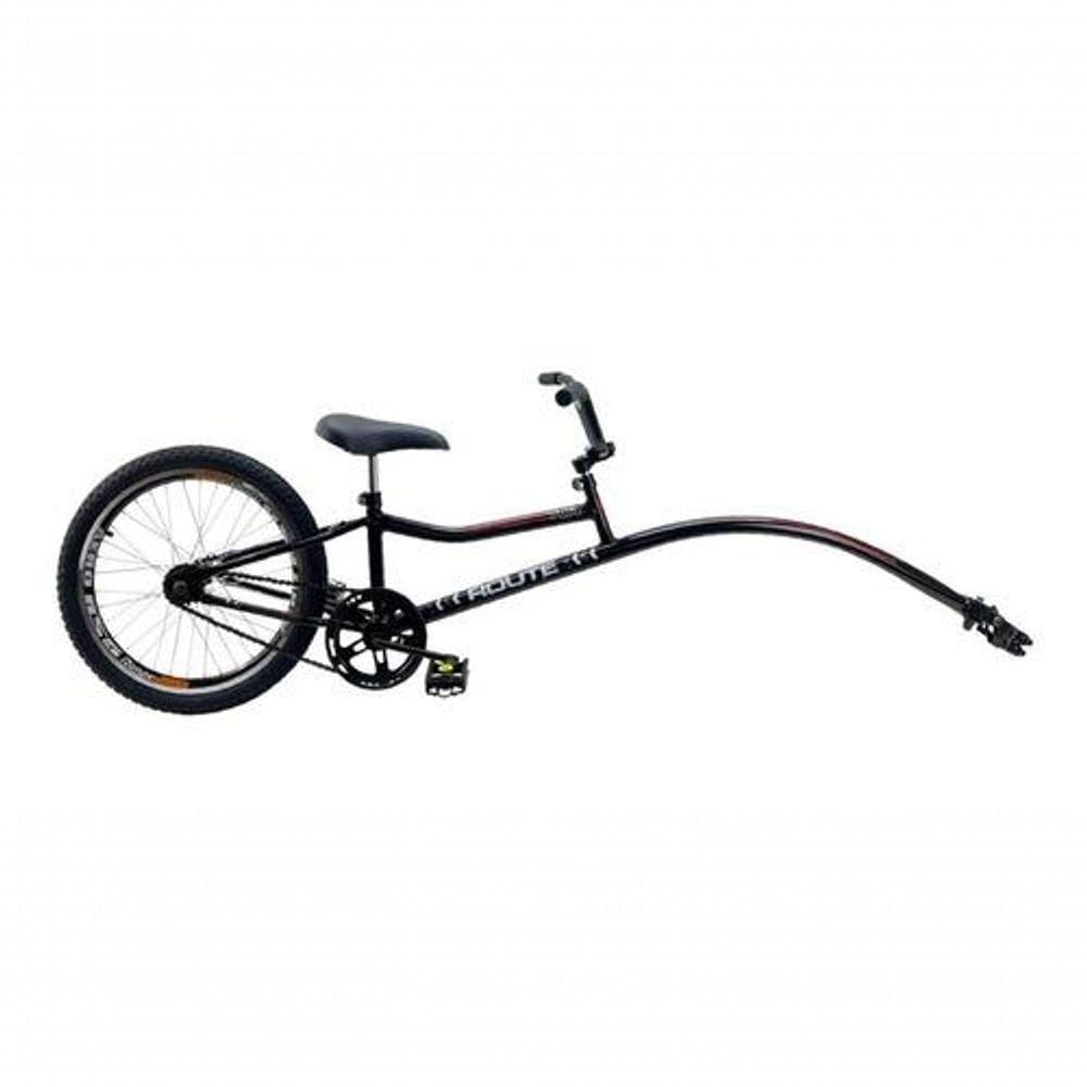 Bike Caroninha Quadro Reboque Aro 20 Route Preto