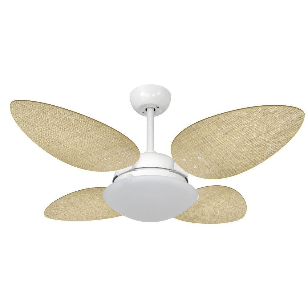 Ventilador De Teto Volare Petalo Palmae Natural 127V