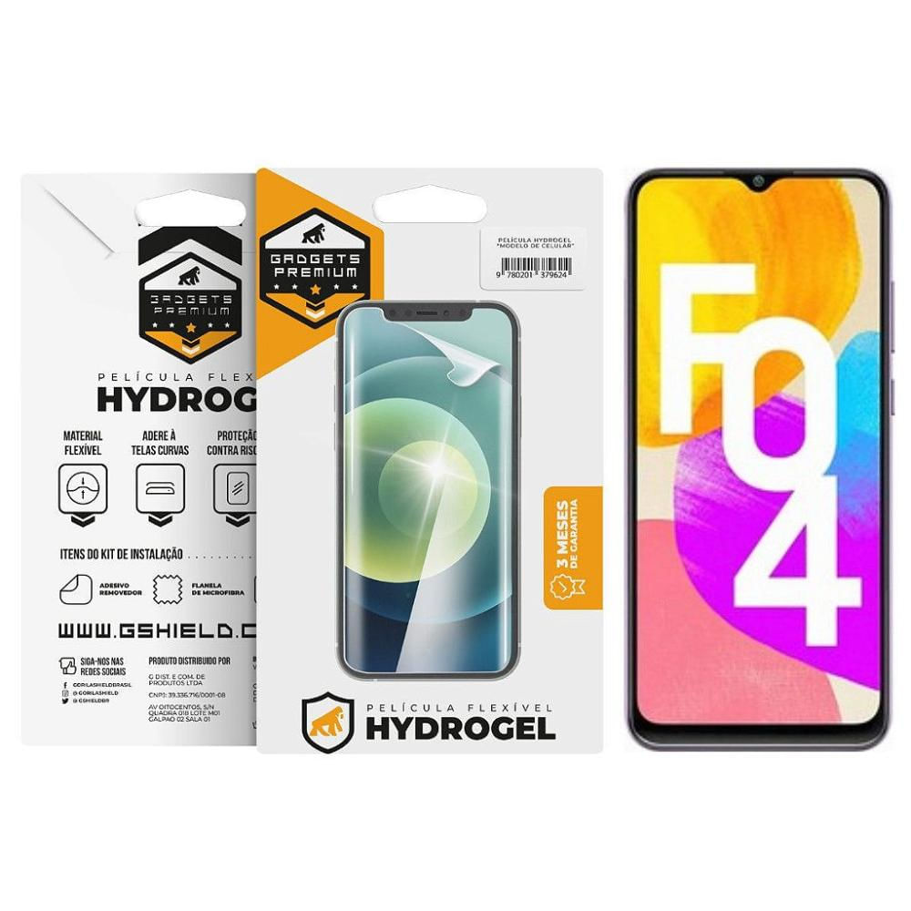 Película para Samsung Galaxy F04 - Hydrogel HD - Gshield