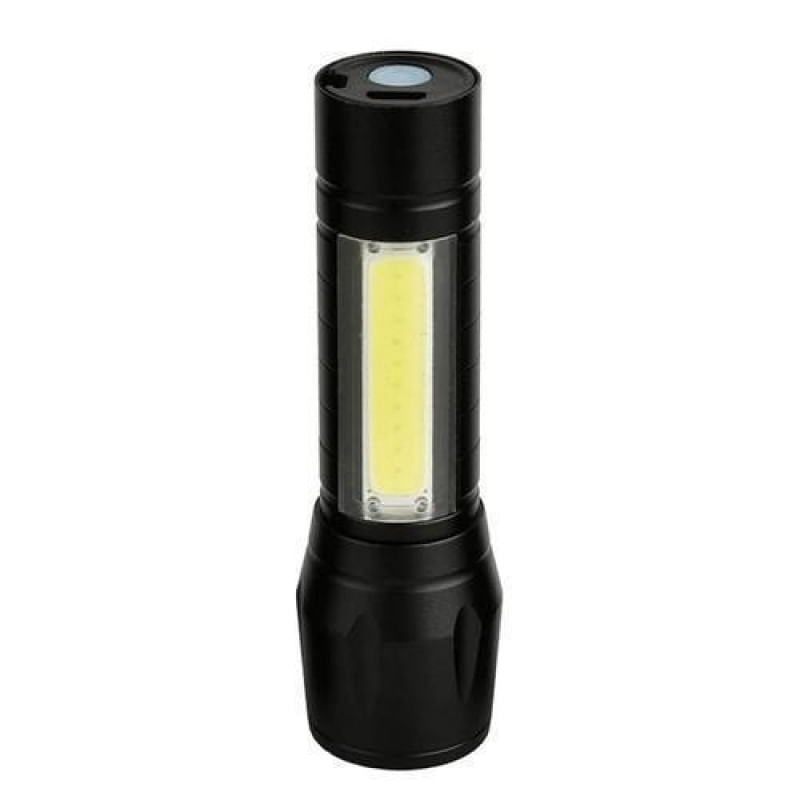 Lanterna Mini Led Recarregável Zoom Forte