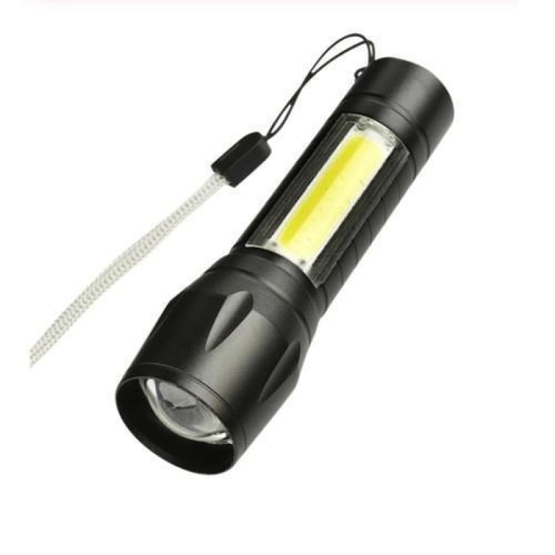 Lanterna Mini Led Recarregável Zoom Forte