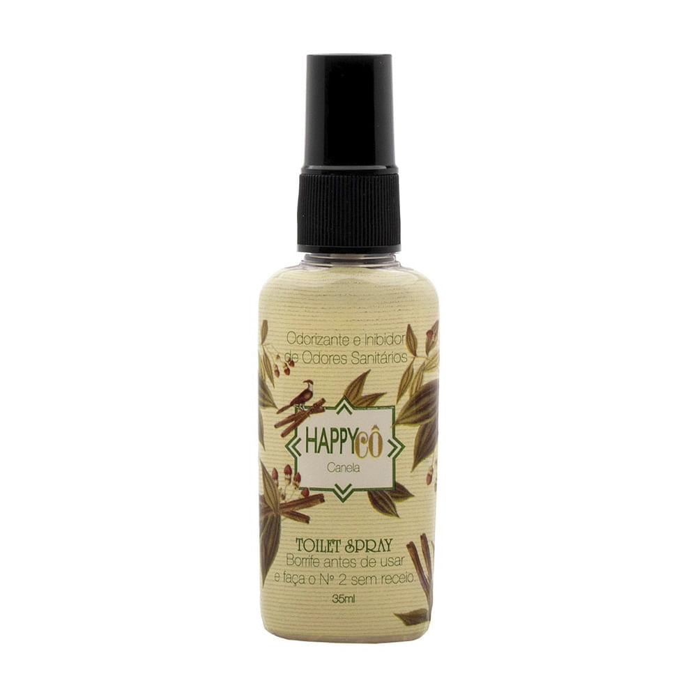 Odorizante e Inibidor de Odores Sanitários Happy Cô Canela 35ml