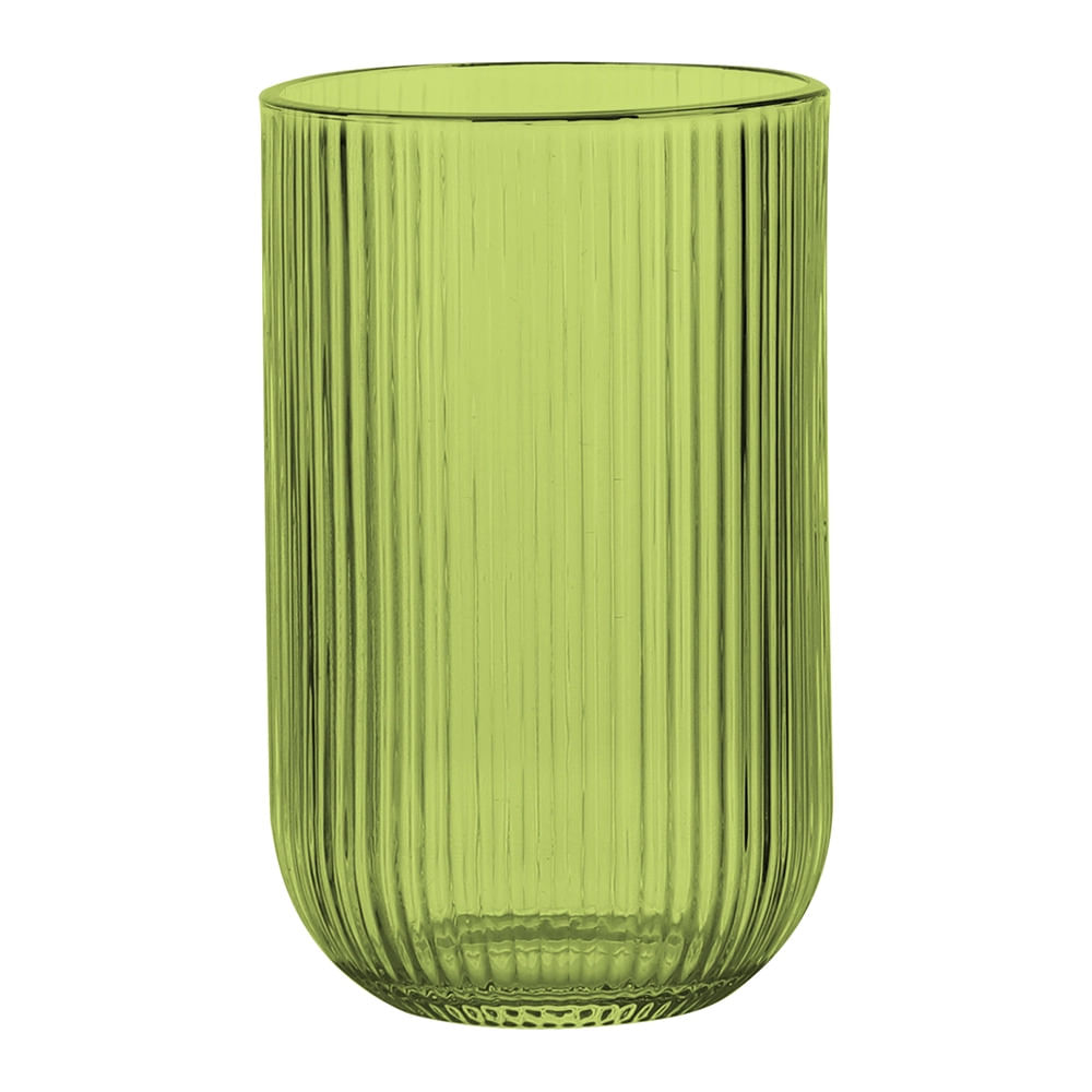 Copo Cazza Celebre em Vidro Verde 465ml
