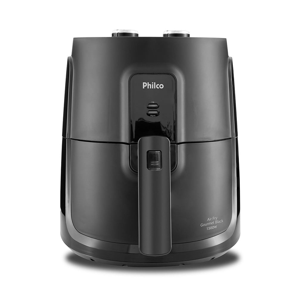 Fritadeira Elétrica Air Fryer Philco Gourmet Black PFR15P 4L Preta - 220V