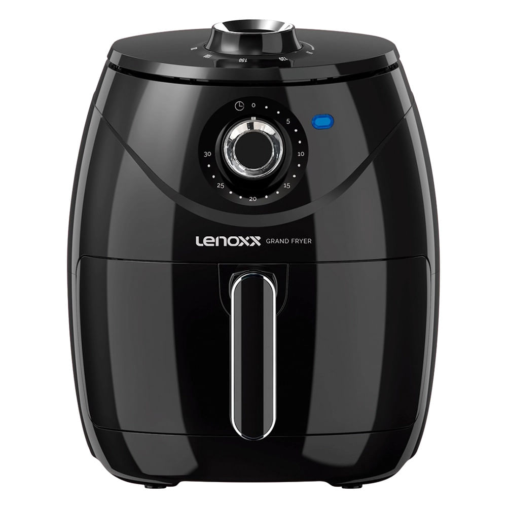 Fritadeira Elétrica Air Fryer Lenoxx Grand Fryer PRF907 4L Preto - 220V