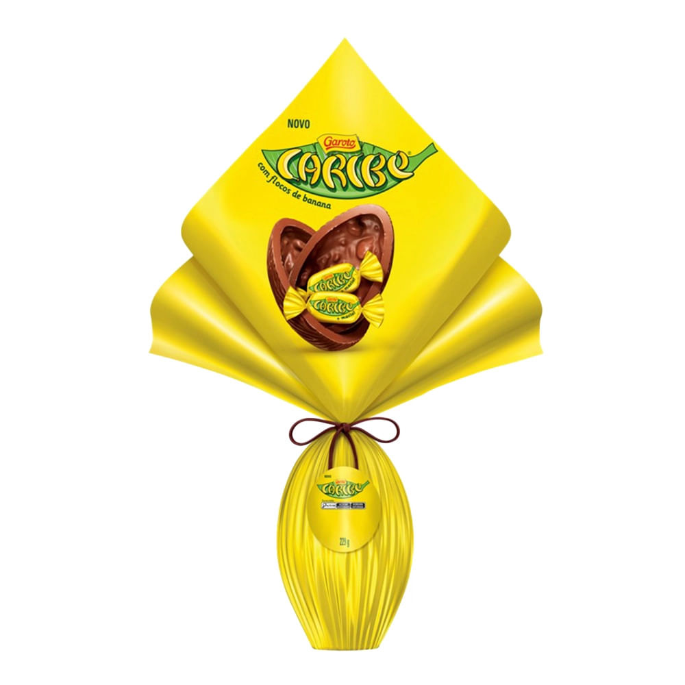 Ovo de Páscoa Garoto Caribe 229g