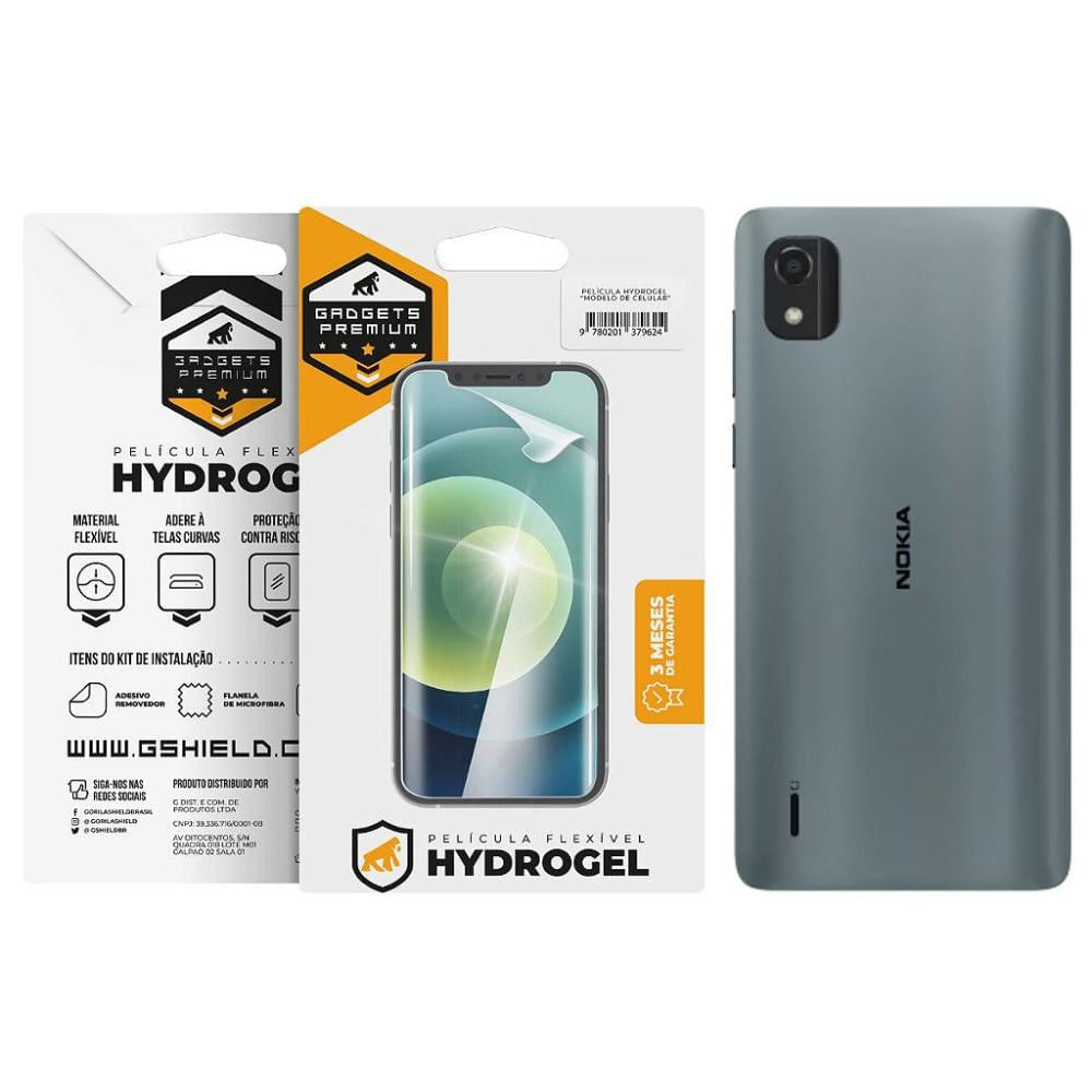Película para Nokia C2 2nd Edition - Traseira Hydrogel HD- Gshield