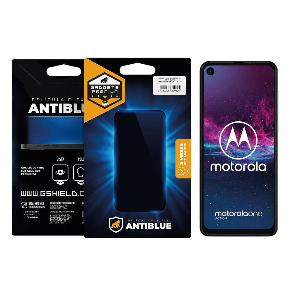 Película para Motorola One Action - AntiBlue - Gshield