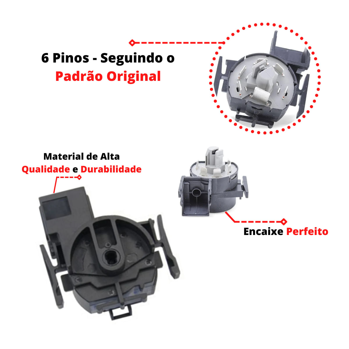 Comutador Elétrico Ignição Partida Direção Astra 1999 a 2011