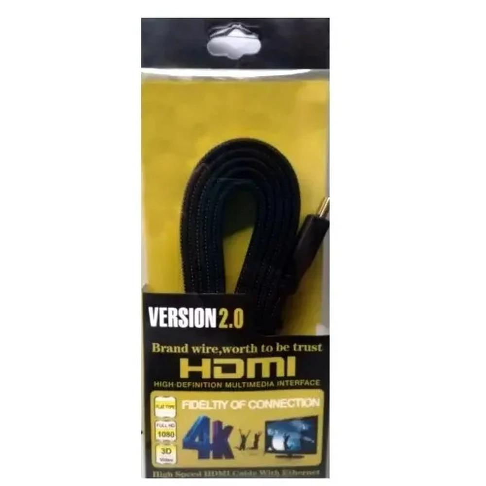 Cabo Hdmi 2.0 4K 2M Alta Performance Gold Premium