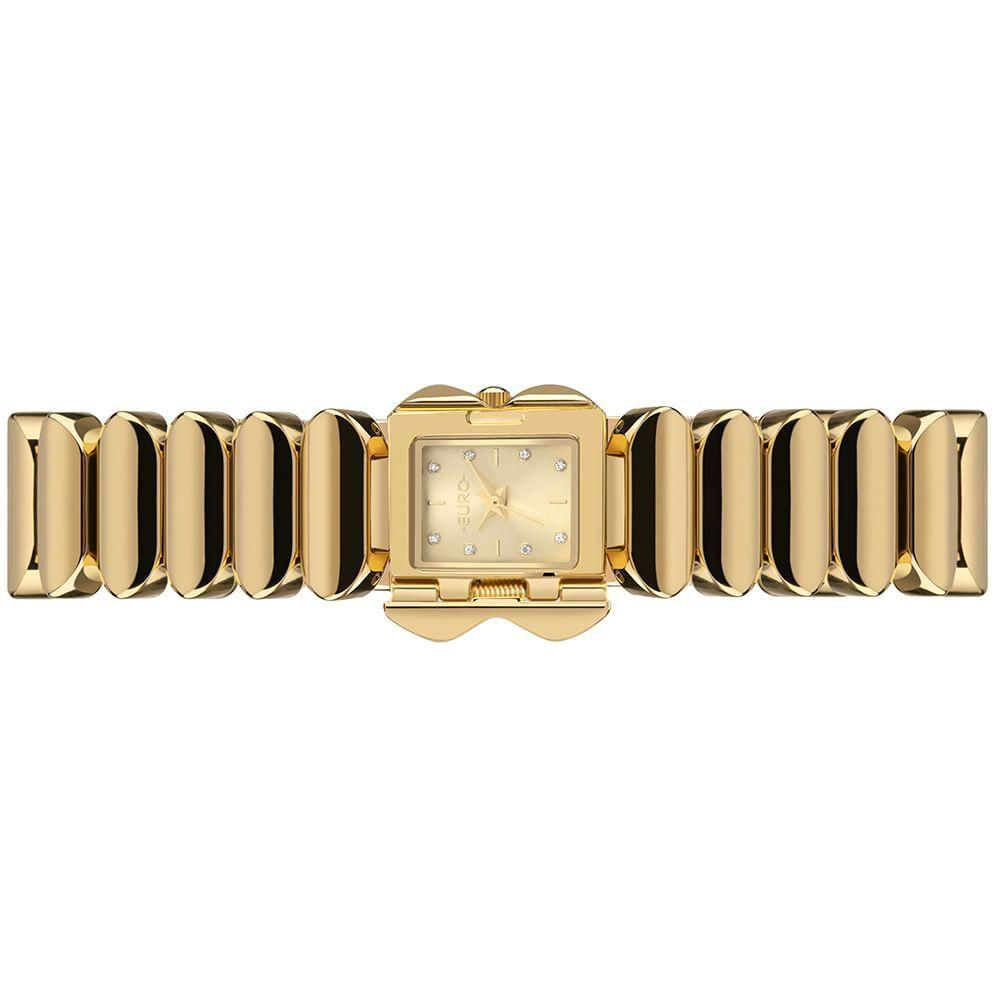 Relógio Euro Feminino Unique Dourado - Eu2035yxh-4d